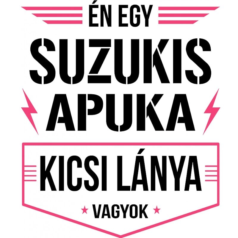 Suzukis apuka kicsi lánya