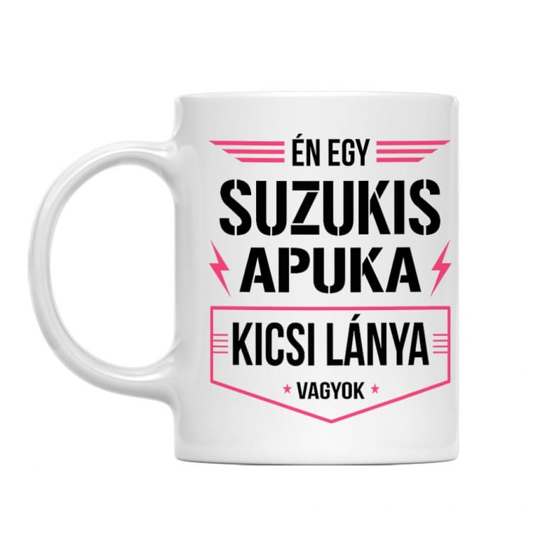 Suzukis apuka kicsi lánya - Bögre