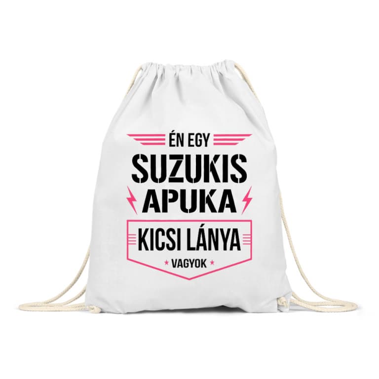 Suzukis apuka kicsi lánya - Tornazsák