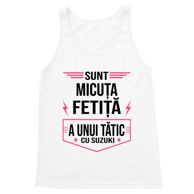 Micuța fetiță a unui tătic cu Suzuki