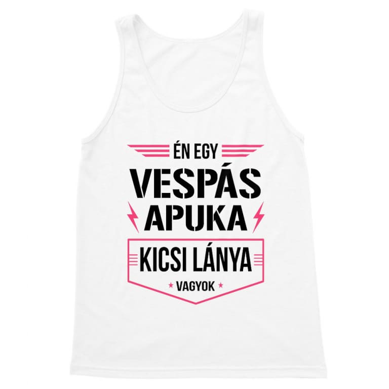 Vespás apuka kicsi lánya