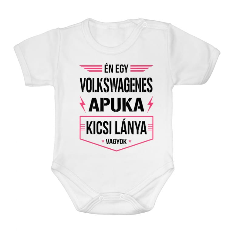 Volkswagenes apuka kicsi lánya