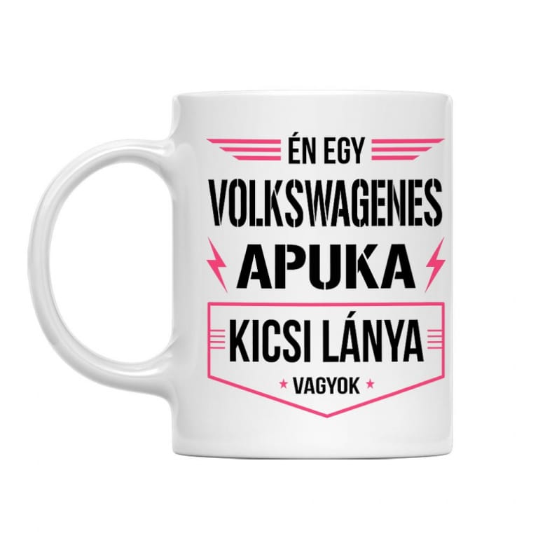 Volkswagenes apuka kicsi lánya