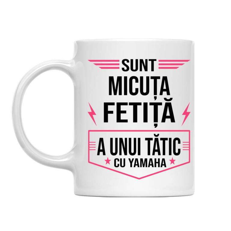 Micuța fetiță a unui tătic cu Yamaha