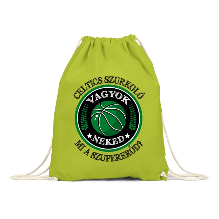 Szurkoló vagyok, neked mi a szupererőd? - Celtics - Tornazsák