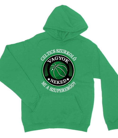 Szurkoló vagyok, neked mi a szupererőd? - Celtics Boston Celtics Pulóver - Sport