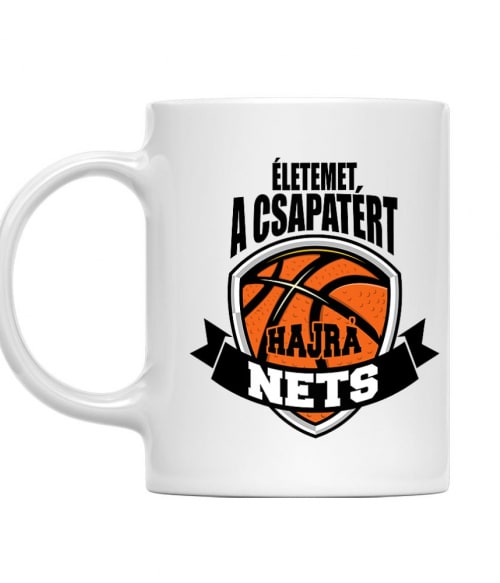 Életemet a csapatért - Brooklyn Nets Brooklyn Nets Bögre - Sport