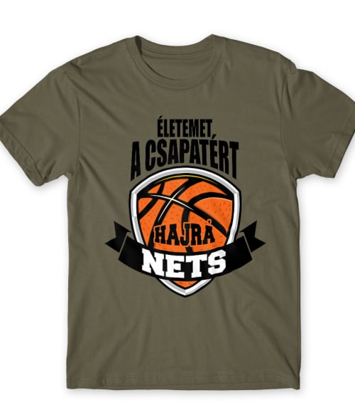 Életemet a csapatért - Brooklyn Nets Brooklyn Nets Póló - Sport