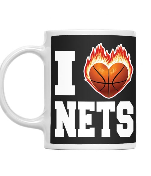 I Love Nets Brooklyn Nets Bögre - Sport
