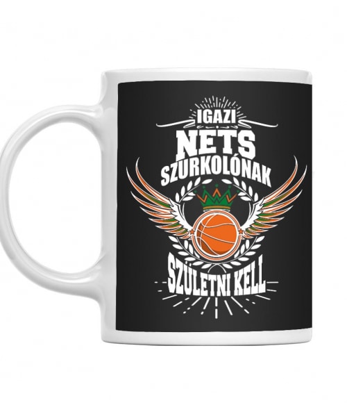 Szurkolónak születni kell - Nets Brooklyn Nets Bögre - Sport
