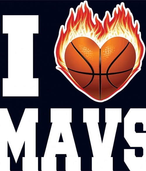 I Love Mavs Dallas Mavericks Pólók, Pulóverek, Bögrék - Sport