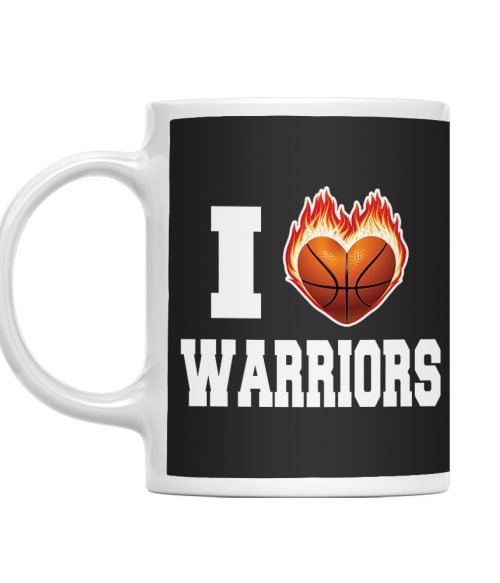 I Love Warriors Golden State Warriors Bögre - Sport
