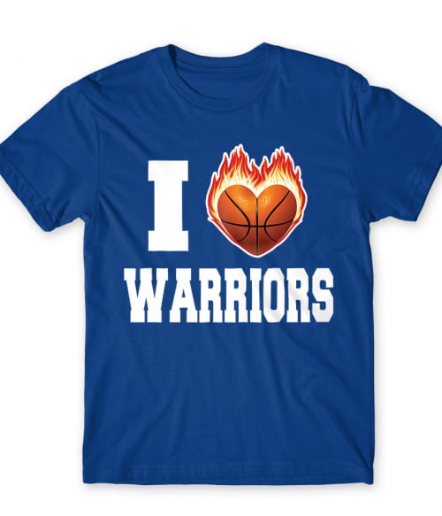 I Love Warriors Golden State Warriors Póló - Sport