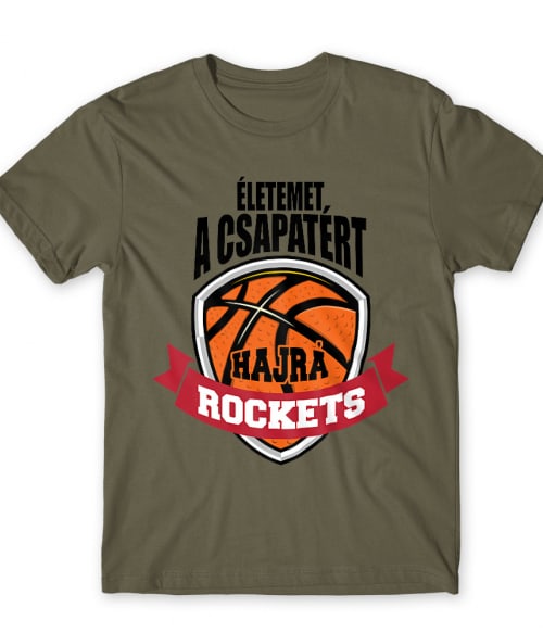 Életemet a csapatért - Rockets Houston Rockets Póló - Sport