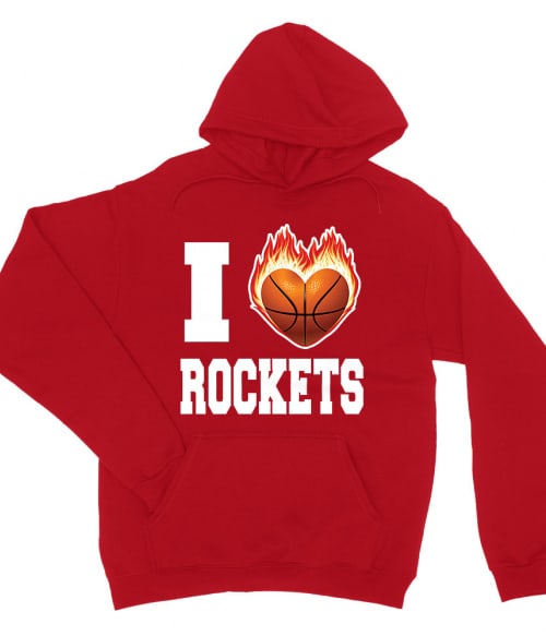 I Love Rockets Kosárladba Pulóver - Sport