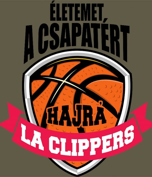 Életemet a csapatért - LA Clippers LA Clippers Pólók, Pulóverek, Bögrék - Sport