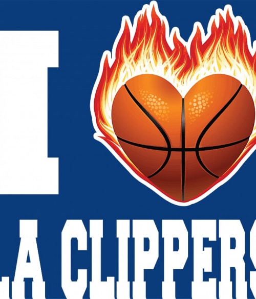 I Love LA Clippers LA Clippers Pólók, Pulóverek, Bögrék - Sport