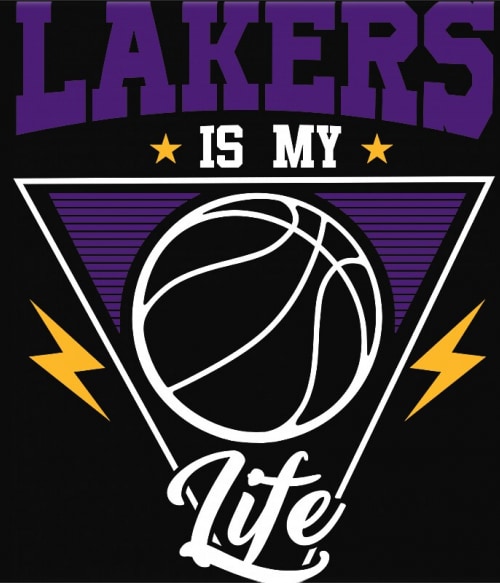 LA Lakers is my life LA Lakers Pólók, Pulóverek, Bögrék - Sport