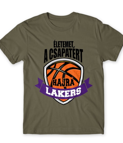 Életemet a csapatért - LA Lakers Kosárladba Póló - Sport
