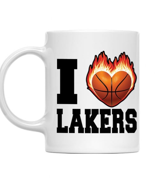 I Love LA Lakers Kosárladba Bögre - Sport
