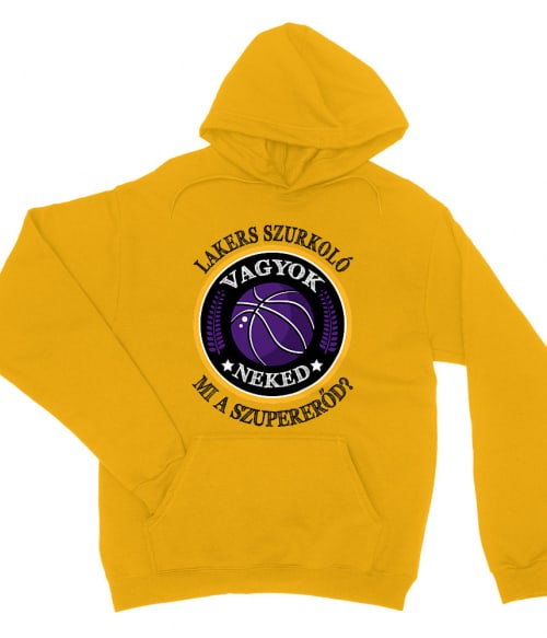 Szurkoló vagyok, neked mi a szupererőd? - LA Lakers LA Lakers Pulóver - Sport