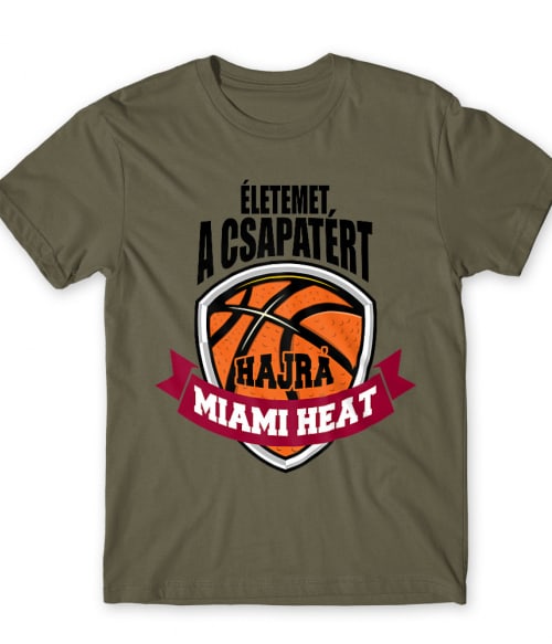 Életemet a csapatért - Miami Heat Miami Heat Póló - Sport