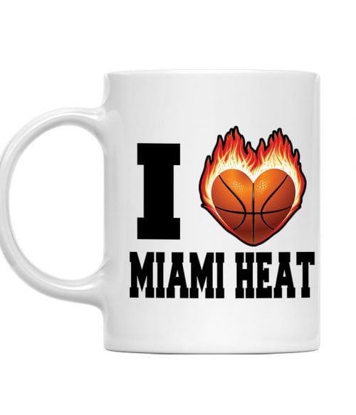 I Love Miami Heat Miami Heat Bögre - Sport