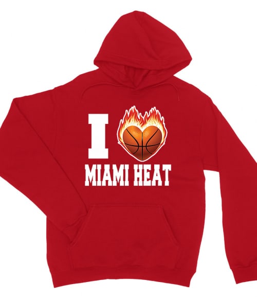 I Love Miami Heat Miami Heat Pulóver - Sport