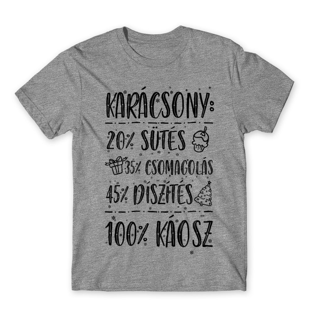 100% Káosz Férfi Póló