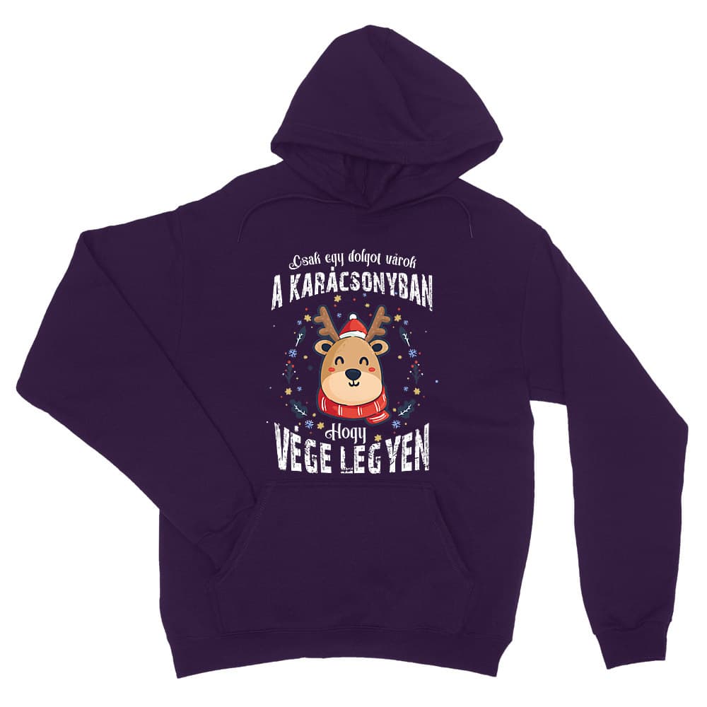 Egy dolgot várok a karácsonyban Unisex Pulóver