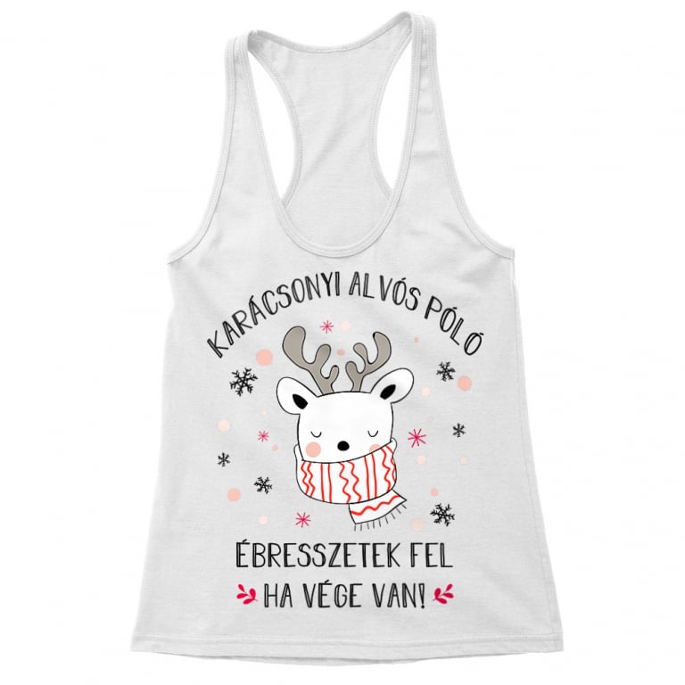 Karácsonyi alvós póló