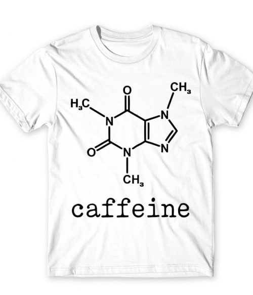 Caffeine Gasztronómia Férfi Póló - Kávés