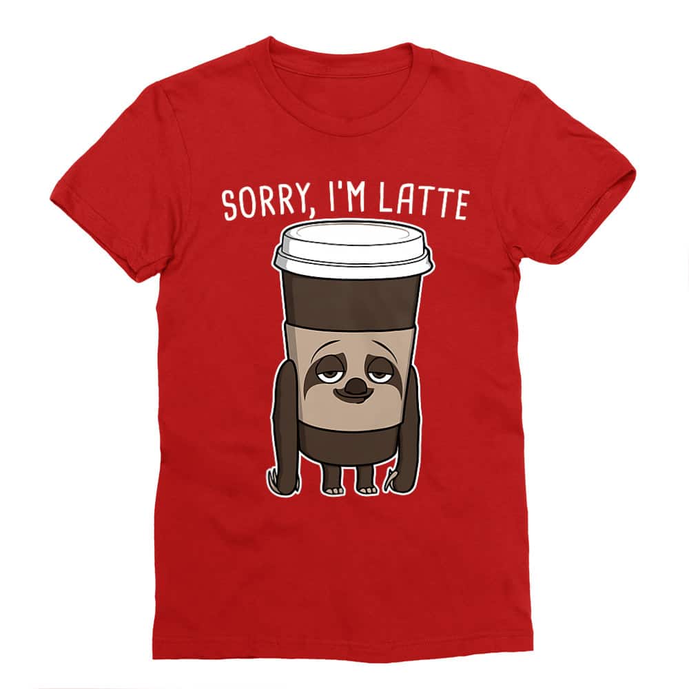 Sorry, I'm Latte Férfi Testhezálló Póló