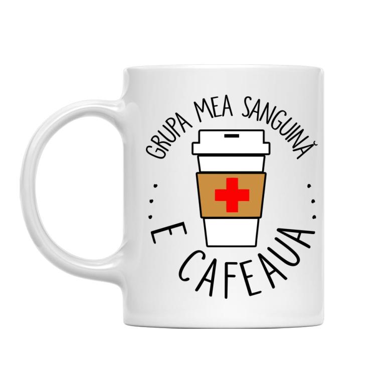 Grupa mea sanguină e cafeaua
