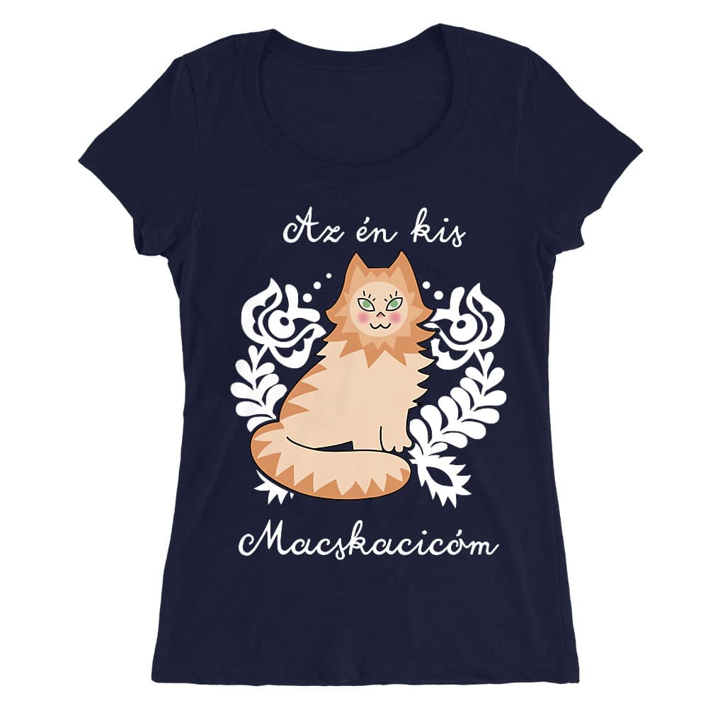 Macskacicó Női O-nyakú Póló