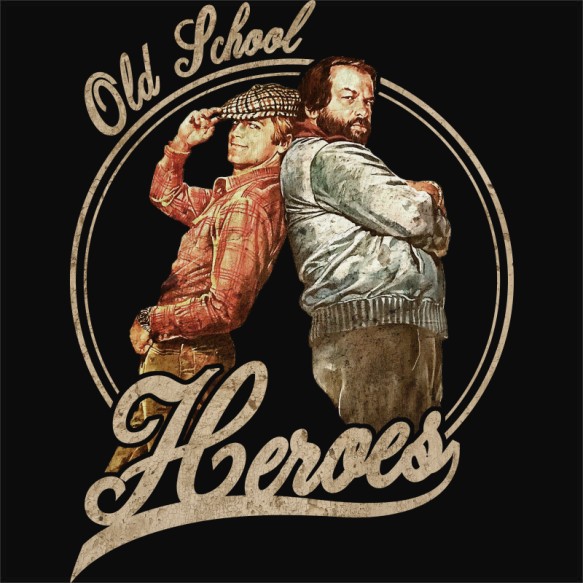 Old School heroes Filmes Pólók, Pulóverek, Bögrék - Színészek