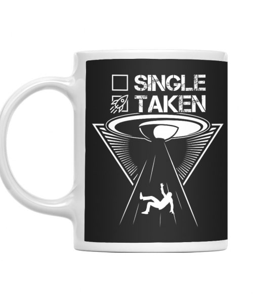 Single taken alien Tudomány Bögre - UFO