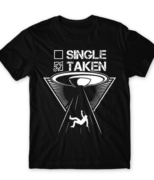 Single taken alien Tudomány Póló - UFO