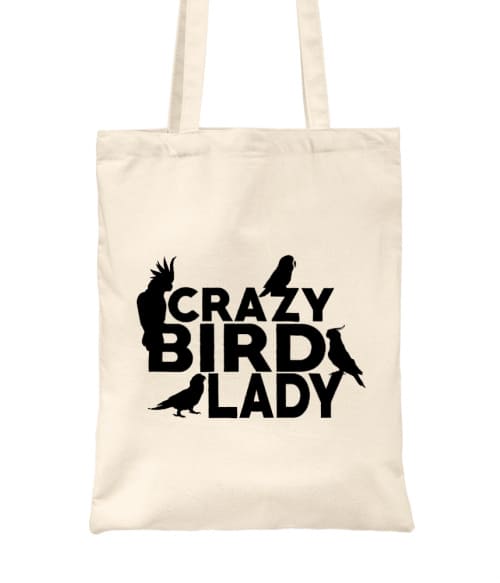 Crazy Bird Lady Madarak Táska - Madarak