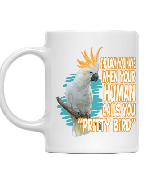 Pritty Bird Madarak Bögre - Papagáj