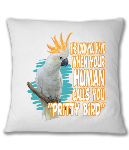 Pritty Bird Papagáj Párnahuzat - Papagáj