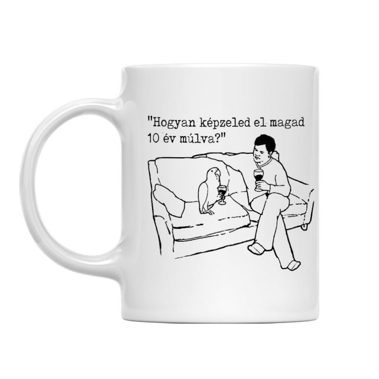 Hogyan Képzeled el magad - Papagáj - Bögre