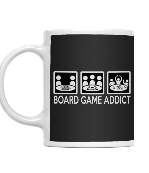 Board Game Addict Társasjáték Bögre - Társasjáték