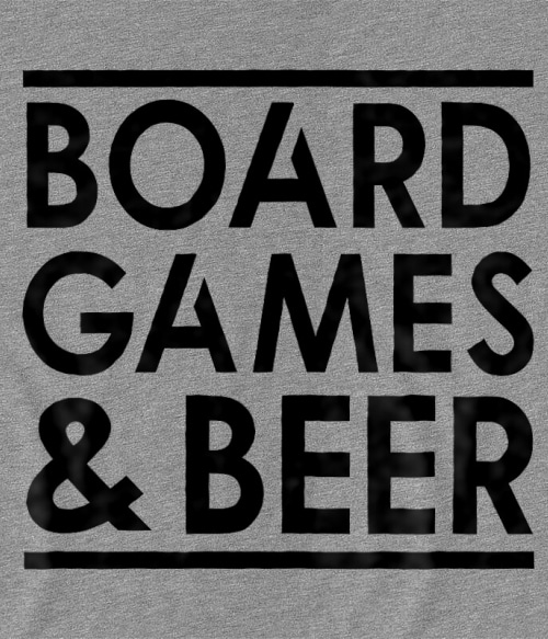 Board Games - Beer Társasjáték Pólók, Pulóverek, Bögrék - Társasjáték