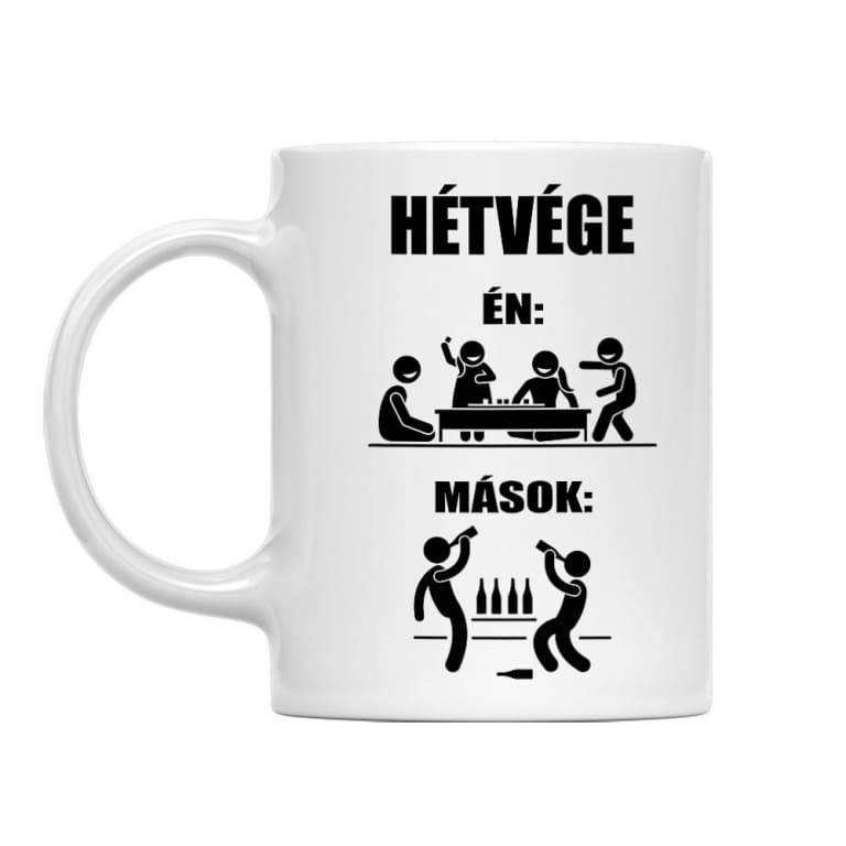 Hétvége - Társasjáték - Bögre
