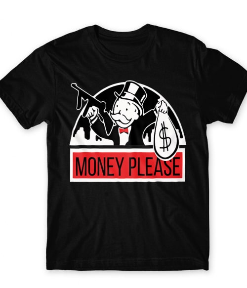 Money Please Társasjáték Póló - Társasjáték