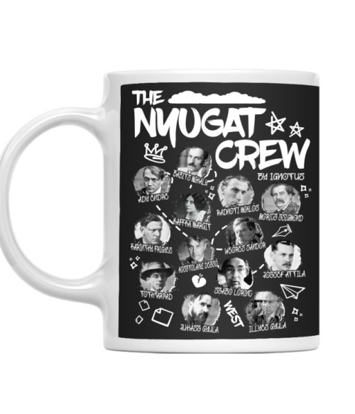 The Nyugat crew Bögre - Magyar Irodalom