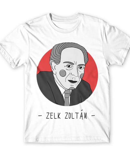Zelk Zoltán graphic Irodalom Férfi Póló - Magyar Irodalom