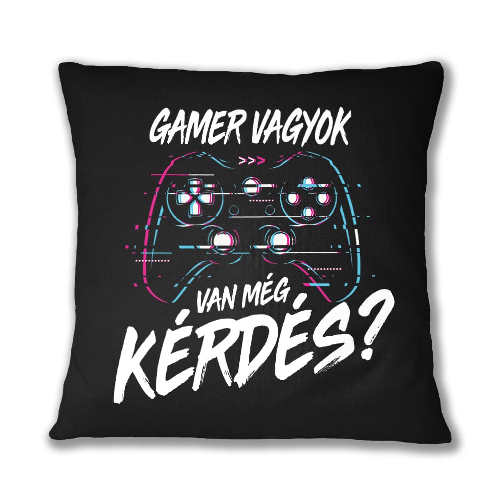 Gamer vagyok, van még kérdés? Párnahuzat