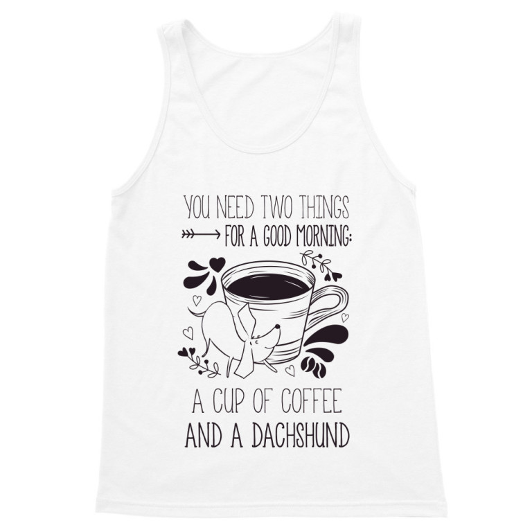 Coffee and Dachshund